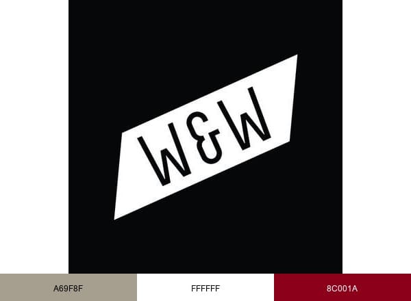 Worn & Wound brand color palette