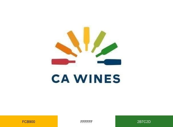 California Wines brand color palette