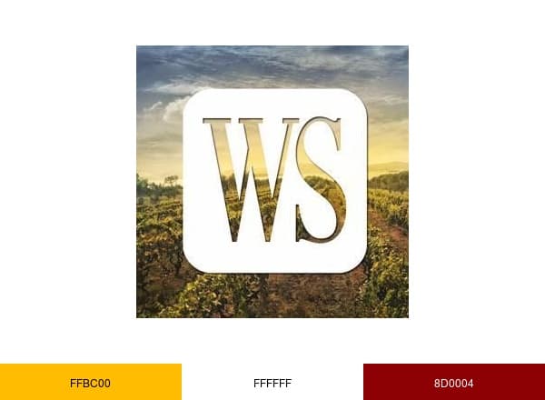 Wine Spectator brand color palette
