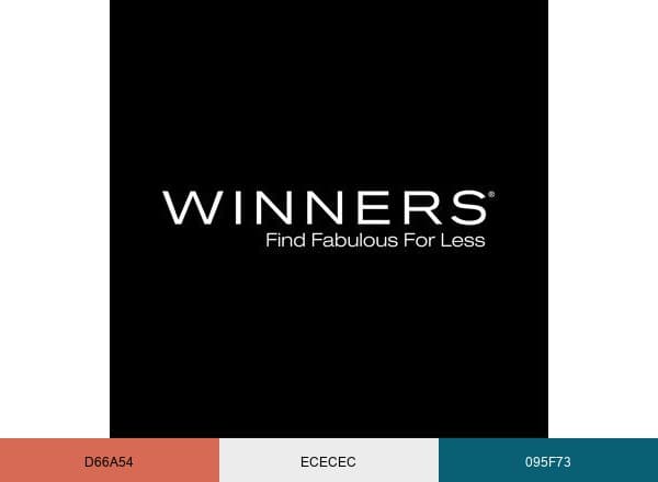 Winners brand color palette