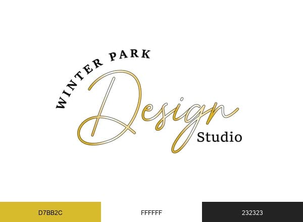 Winter Park Design Studio brand color palette