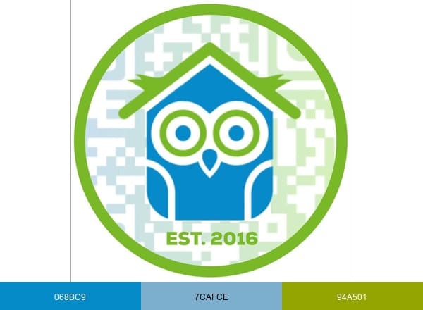 Wise House Environmental Svcs. brand color palette