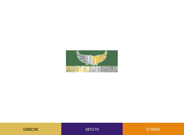 Wisemen Wholesale brand color palette