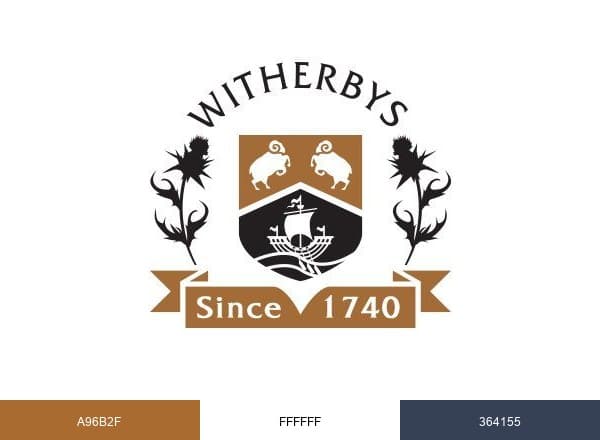 Witherby Publishing brand color palette