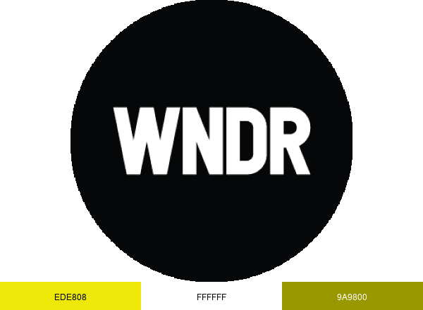 WNDR Museum brand color palette