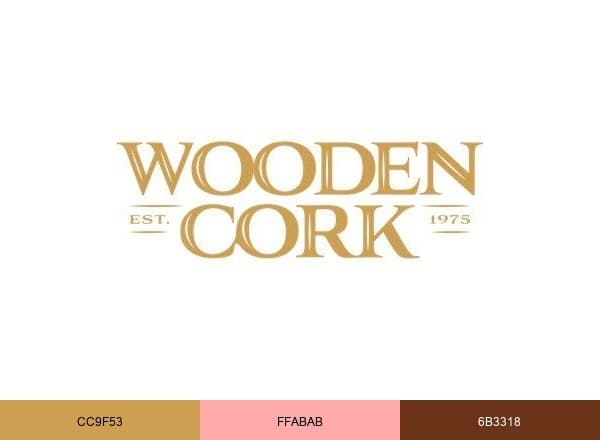 WoodenCorkLiquor brand color palette
