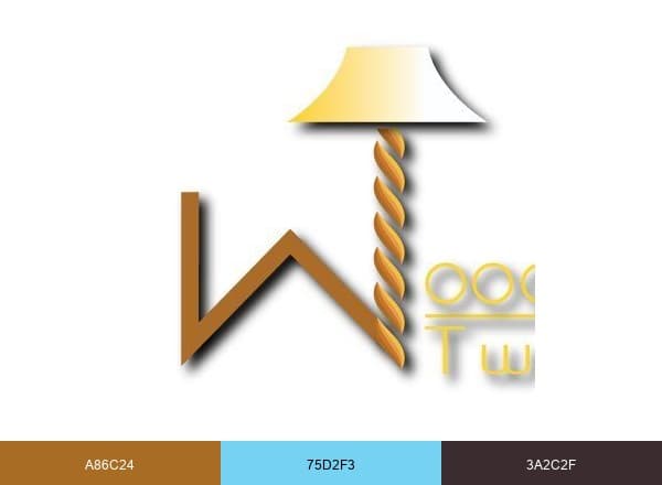 WoodenTwist brand color palette