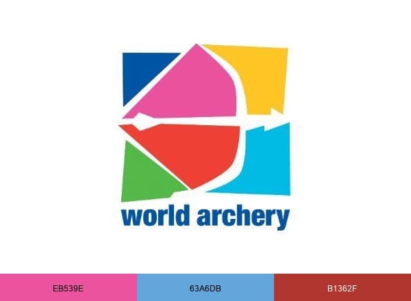 World Archery brand color palette