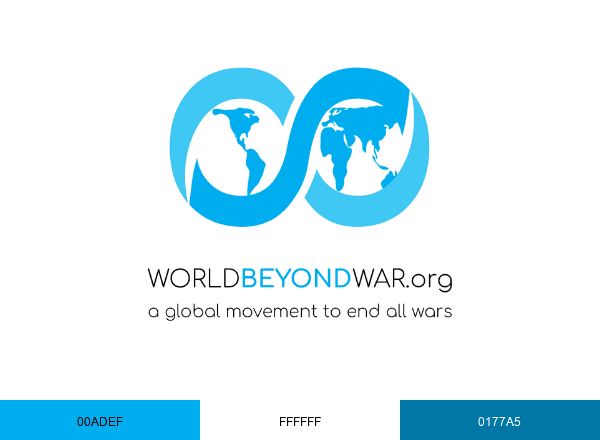 World BEYOND War brand color palette