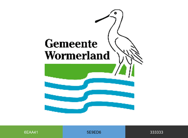 Gemeente Wormerland brand color palette