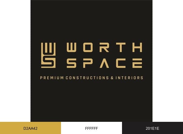 WorthSpace brand color palette