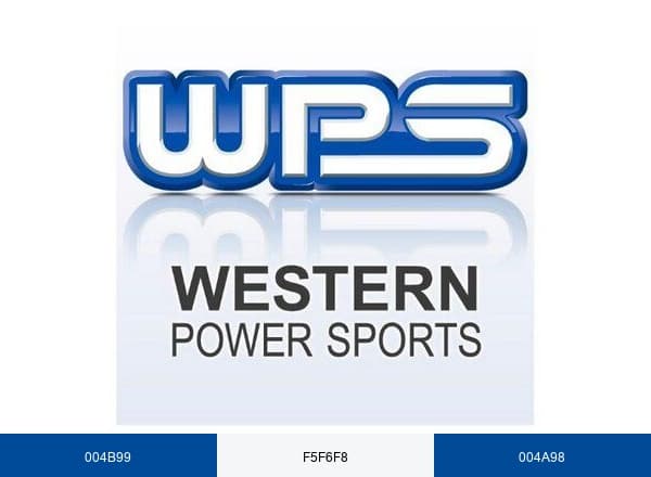 Western Power Sports brand color palette