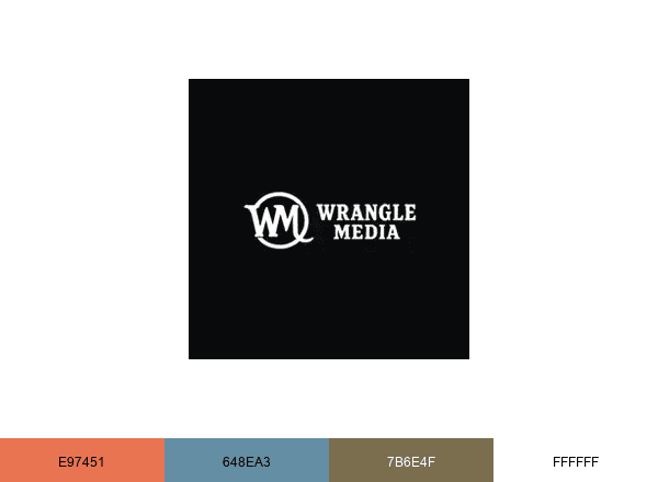 Wrangle Media brand color palette