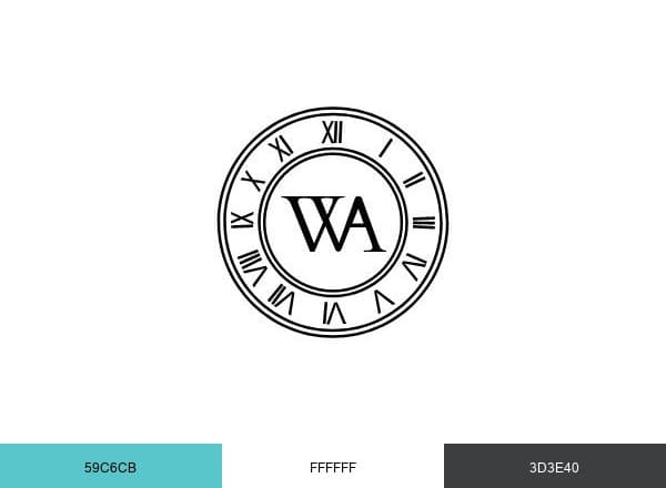 Wrist Aficionado brand color palette