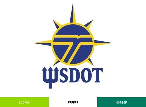 Washington State DOT brand color palette