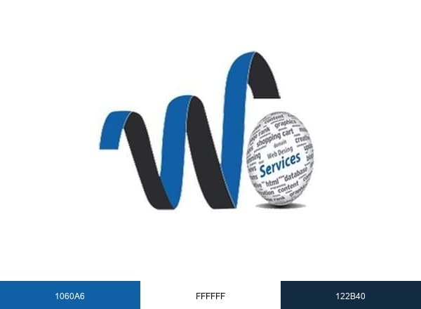 WServices brand color palette