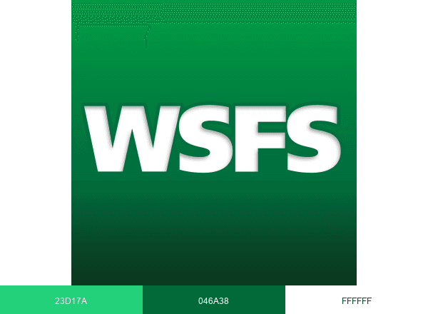 WSFS Bank brand color palette