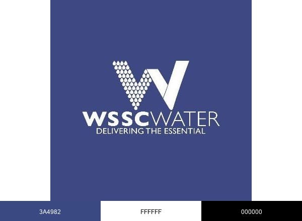 WSSC Water brand color palette