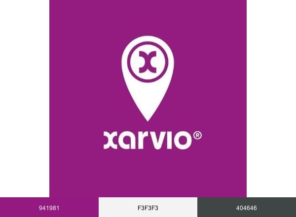 Xarvio brand color palette