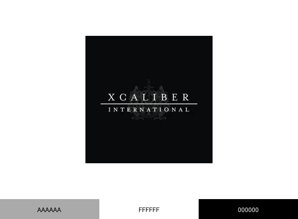 Xcaliber International brand color palette