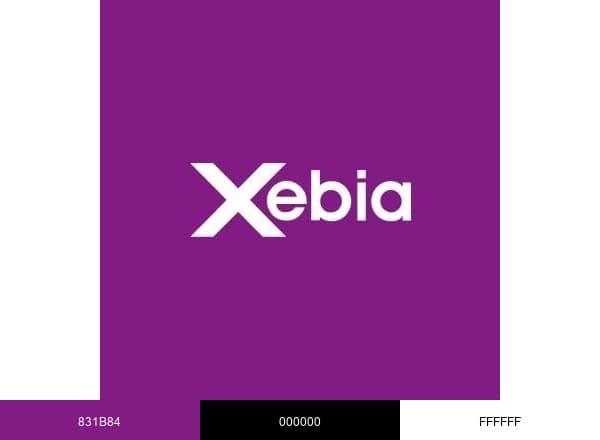 Xebia brand color palette