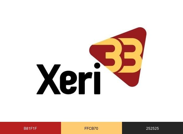 Xeri 33 brand color palette