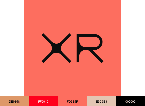 XR Extreme Reach brand color palette