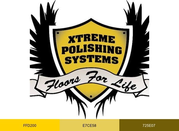 Xtreme Polishing brand color palette