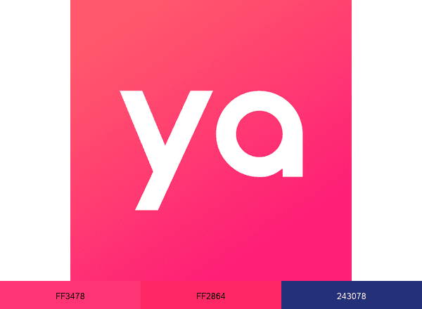 야놀자 brand color palette