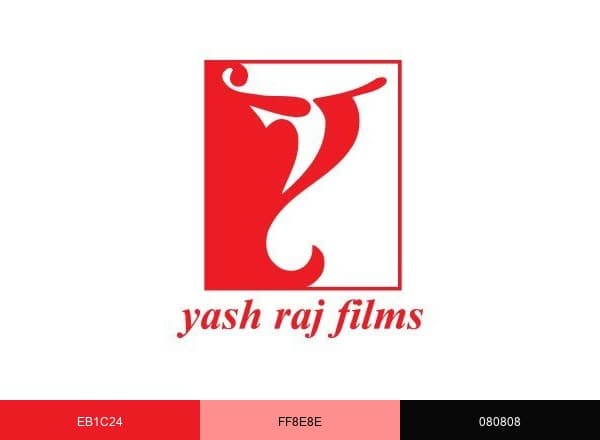Yash Raj Films brand color palette