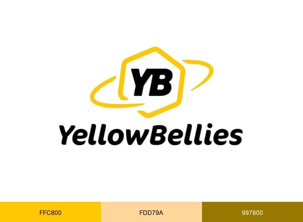 YellowBellies brand color palette