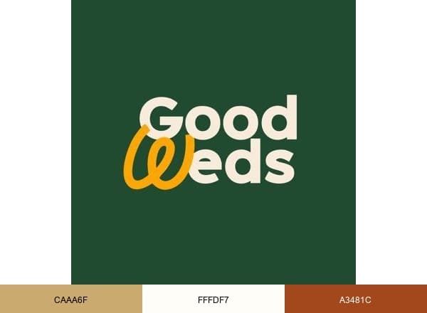 Goodweds brand color palette