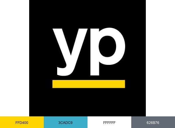 The Real Yellow Pages® brand color palette