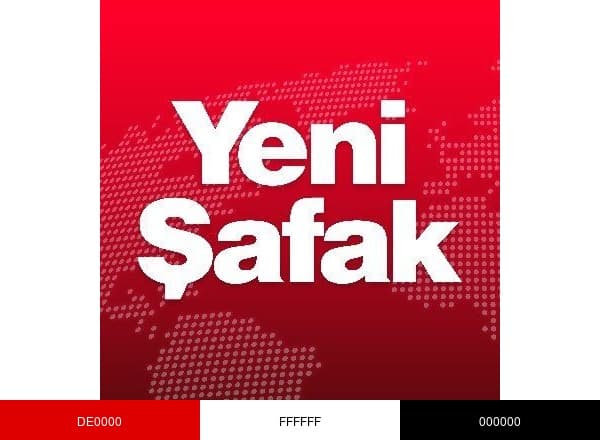 Yeni Şafak brand color palette