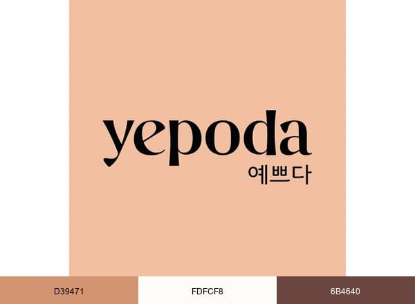 Yepoda brand color palette