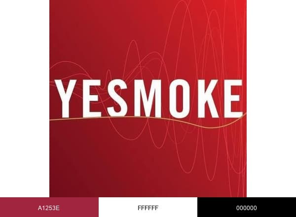 Yesmoke brand color palette