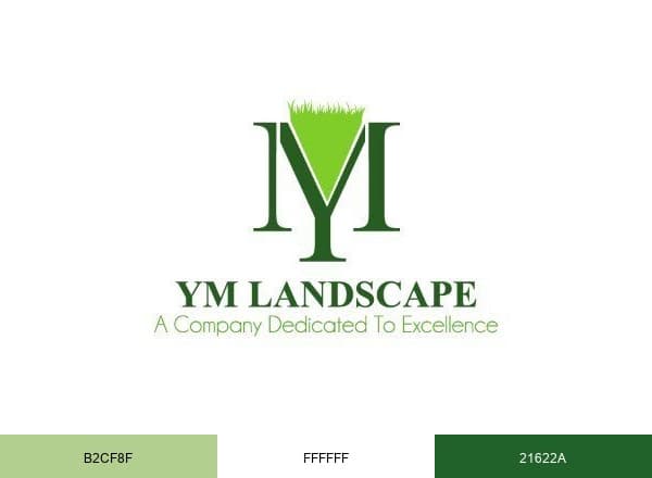YM Landscape Inc. brand color palette