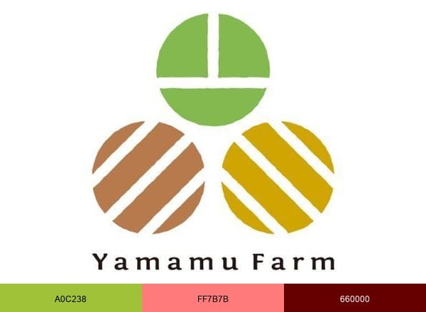 やまむファーム brand color palette