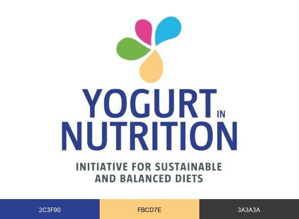 Yogurt in Nutrition brand color palette