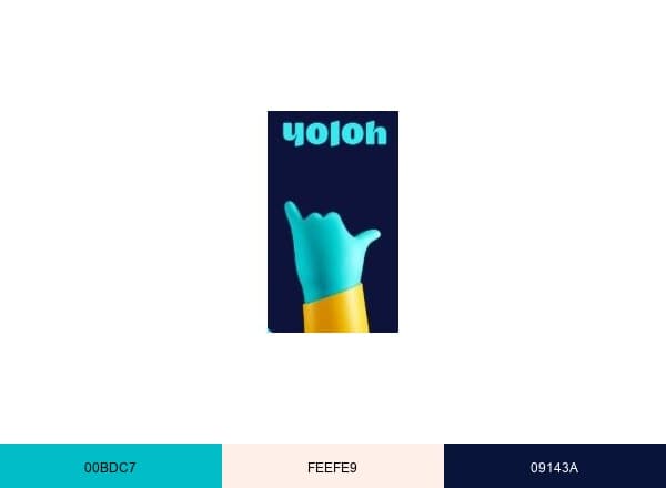 YOLOH brand color palette
