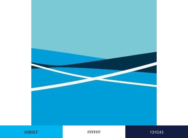 Yorkshire Water brand color palette