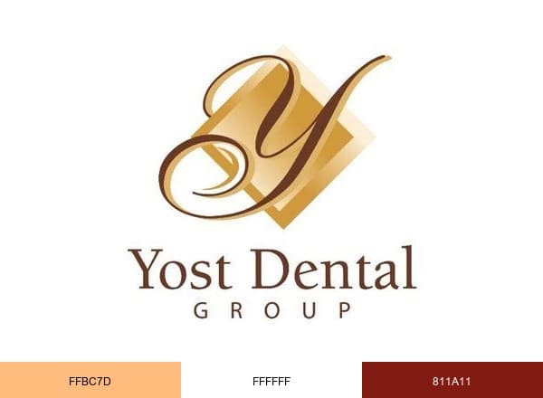 Yost Dental Group brand color palette