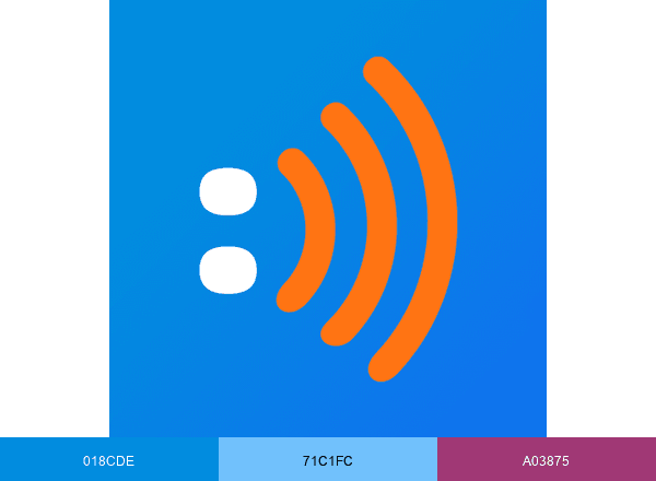 YouMail brand color palette