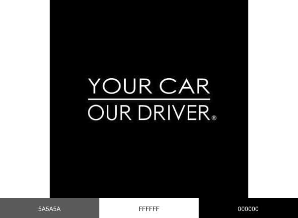 Your Car Our Driver brand color palette
