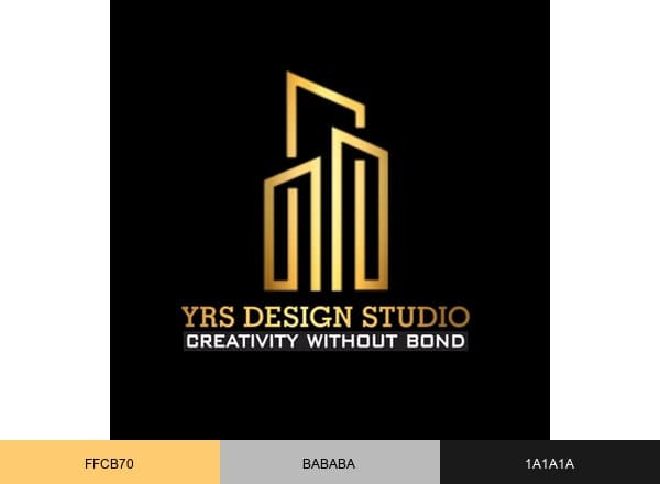 YRS Design Studio brand color palette
