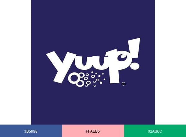 Yuup brand color palette