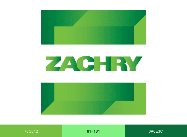 Zachry Group brand color palette