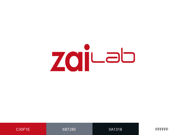 Zai Lab brand color palette