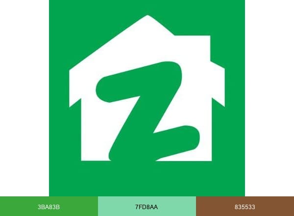 Zameen.com brand color palette
