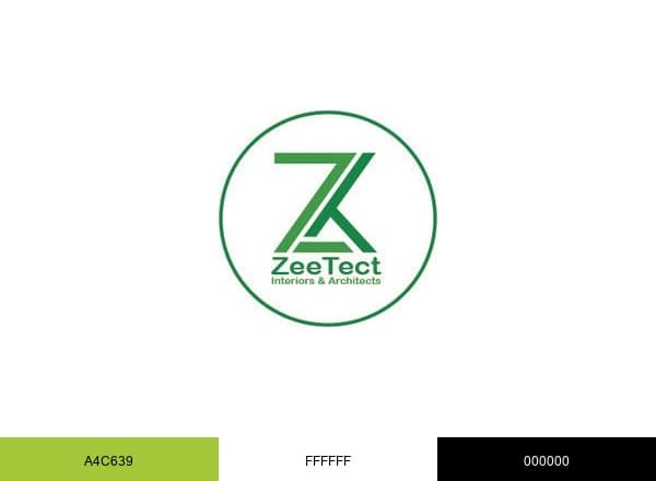 ZeeTect brand color palette